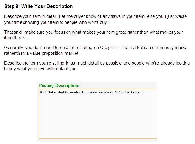 How to Sell on CraigsList for Beginners - Use Craigs List ...