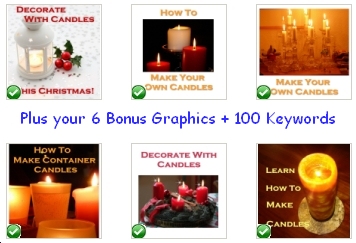 The bonus Candle graphics in pack #3