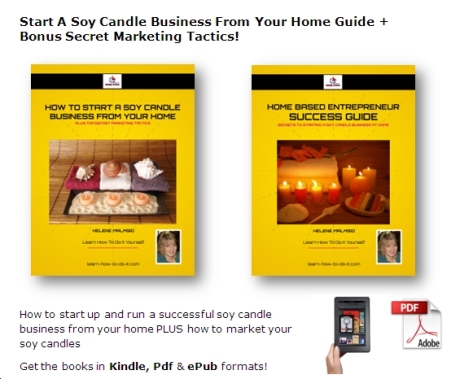 soy candle business