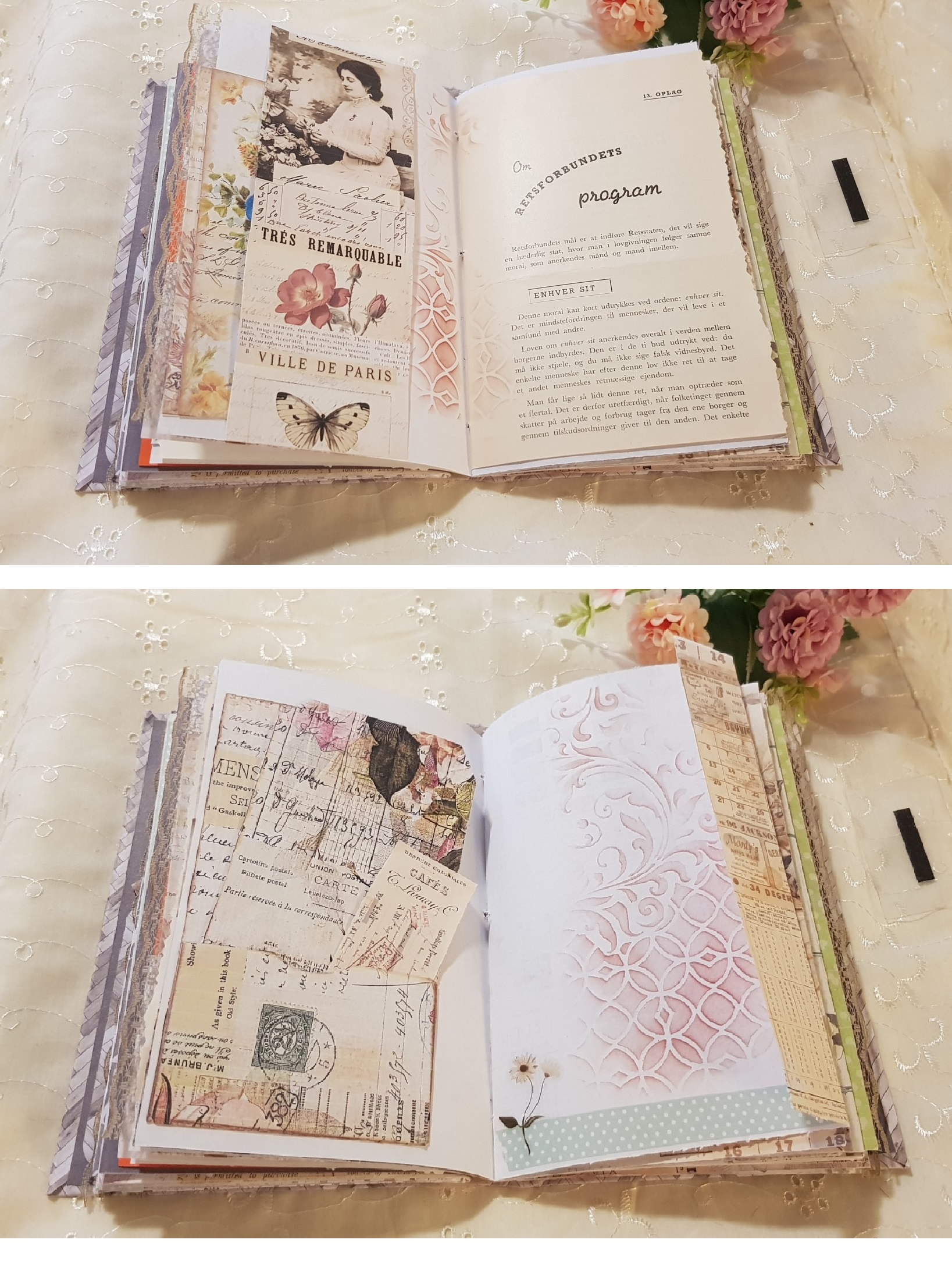 junk journal handmade