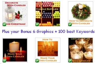 The bonus Candle graphics in pack #2
