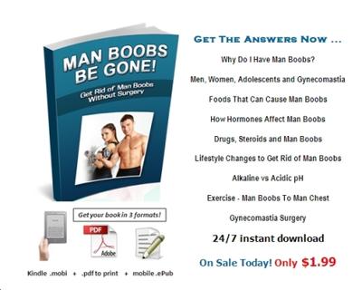 how to lose man boobs naturally