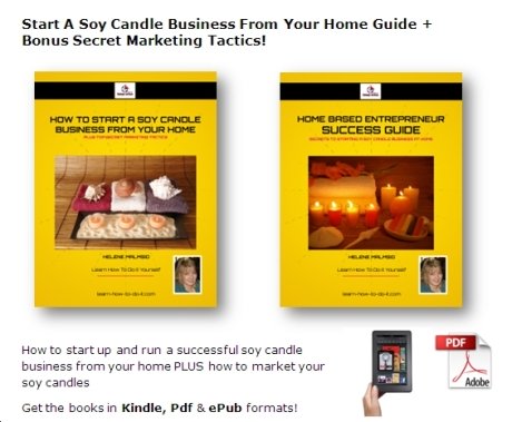 how to book start candle business